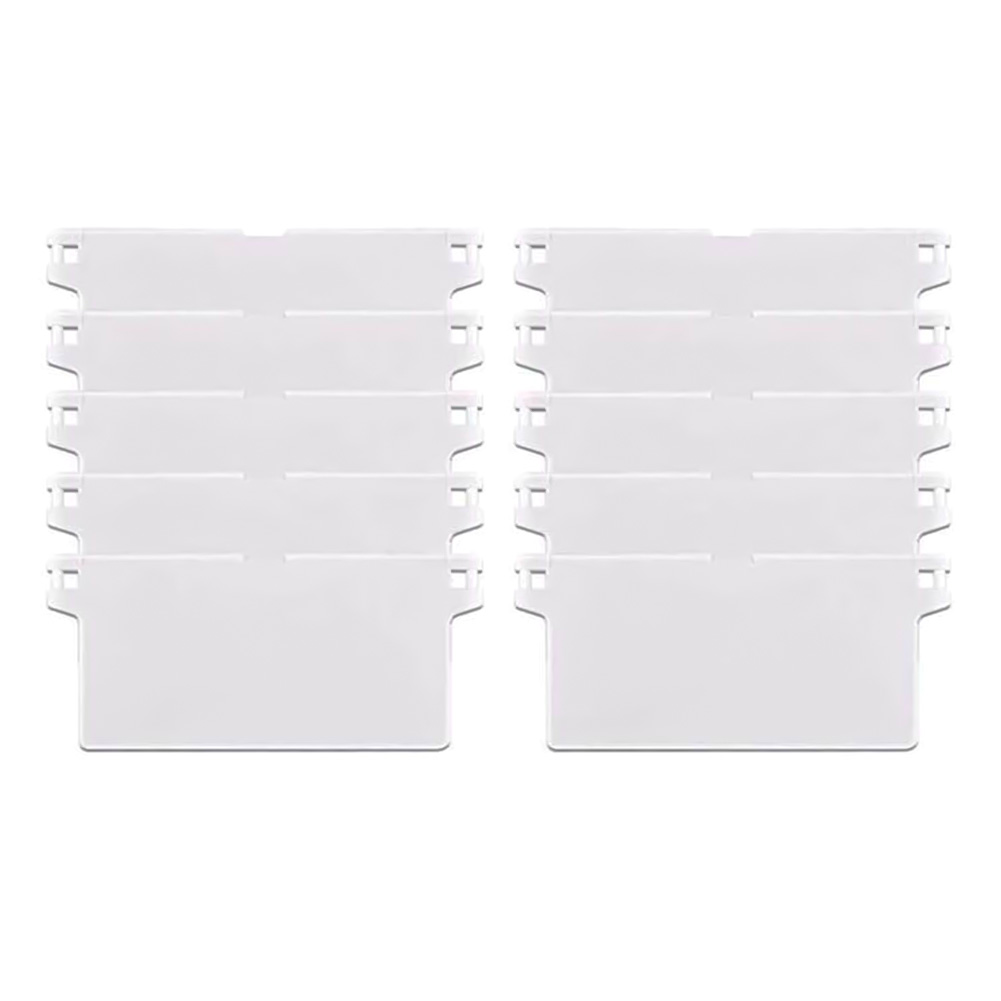 Vertical Blind Fabric Strip//Slats White Bottom Weights 5 inch x 10